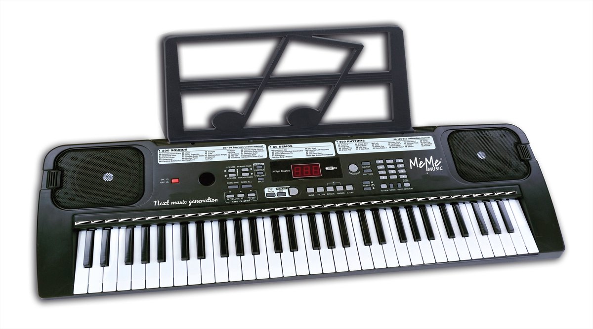 MeMe Digital Keyboard 61 Keys James - Voor beginners en gevorderden