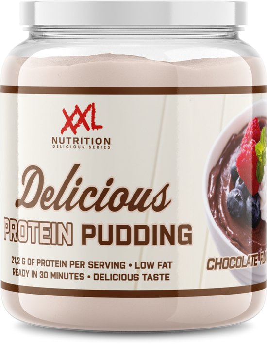 XXL Nutrition - Delicious Protein Pudding - Chocolade - Eiwitpudding - 440 g van XXL Nutrition — afbeelding 2