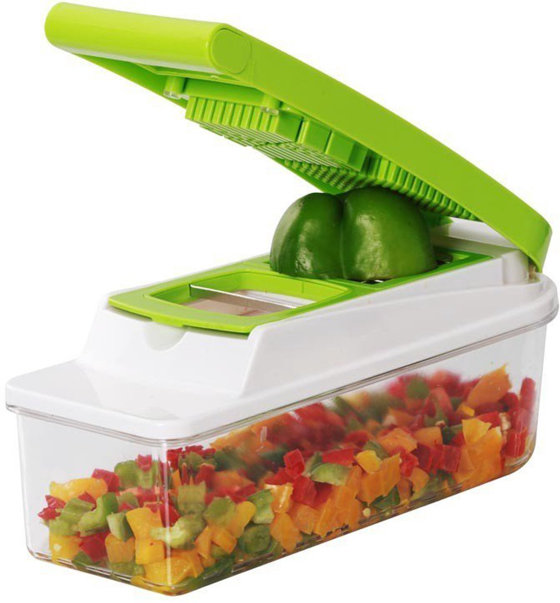 5five Multifunctionele groentesnijder set - 10 stuks, Multikleur, 31,2 x 11,5 x 14 cm
