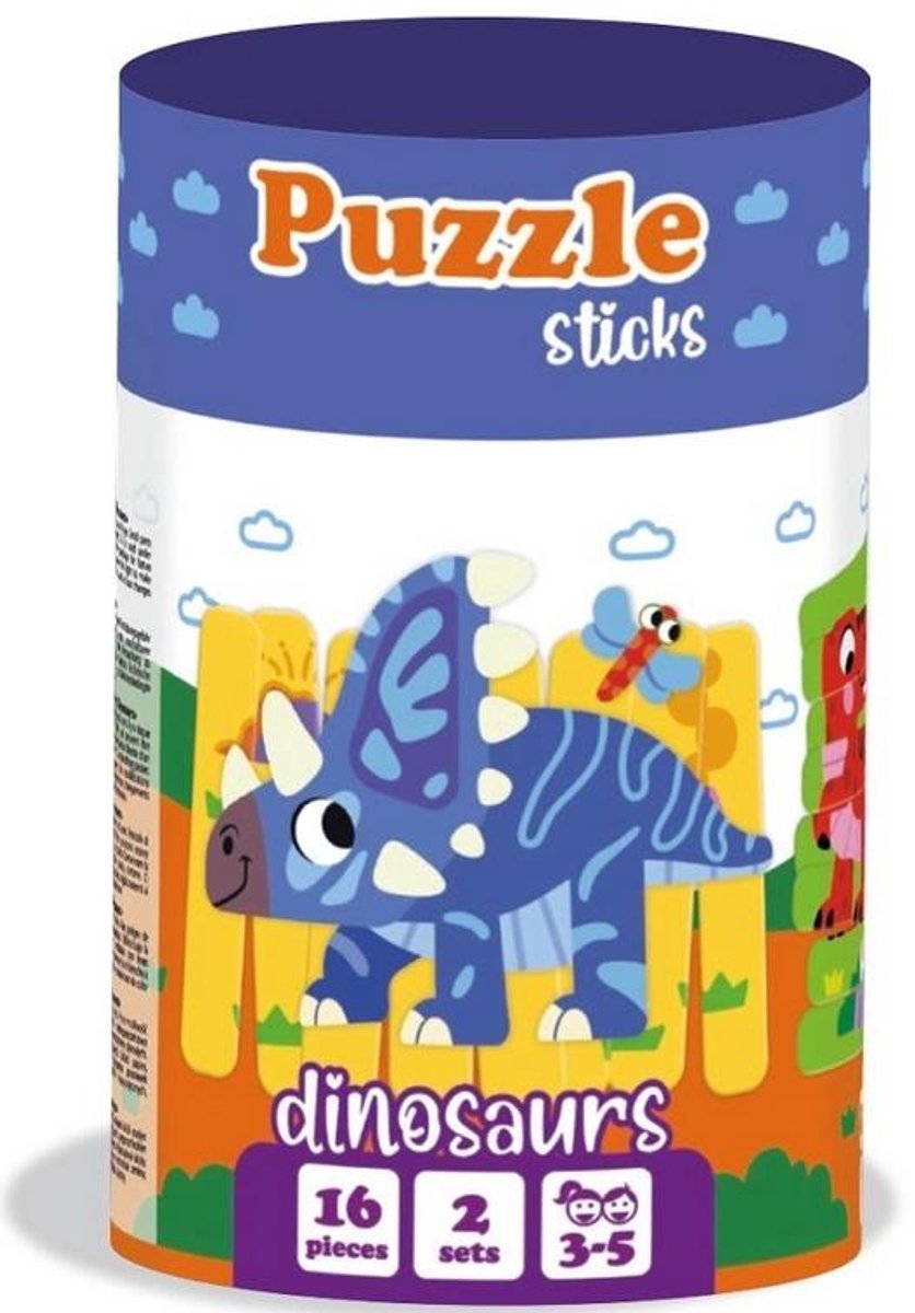 Puzzle Patyczki Dinosaurs RK1090-02