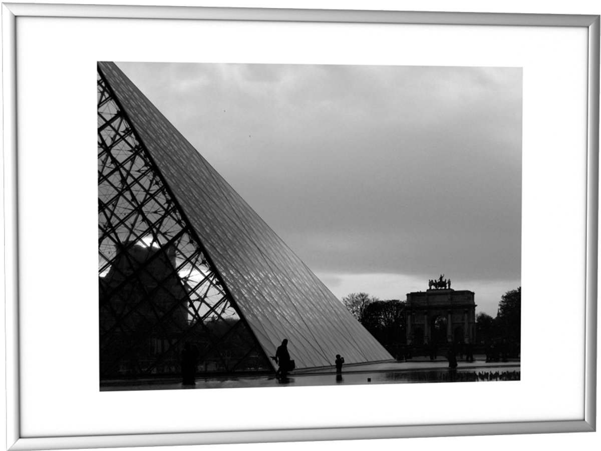 PAPERFLOW aluminium fotolijst 60x80 cm zilver