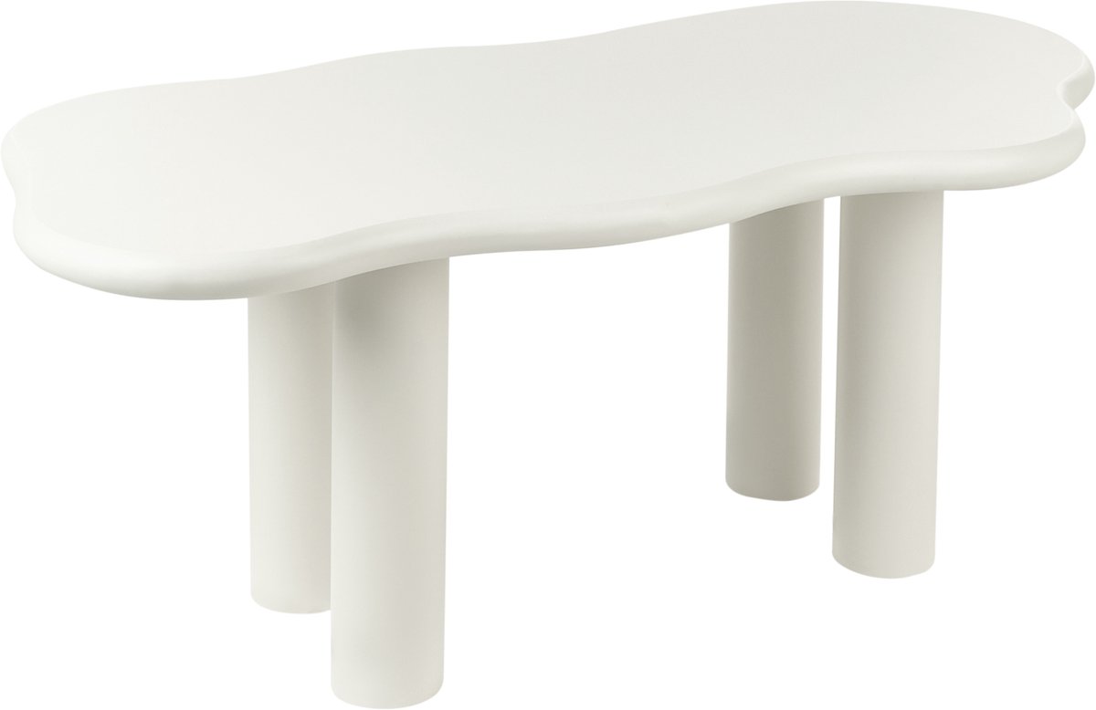 ONDLE - Eettafel - Gebroken wit - MDF
