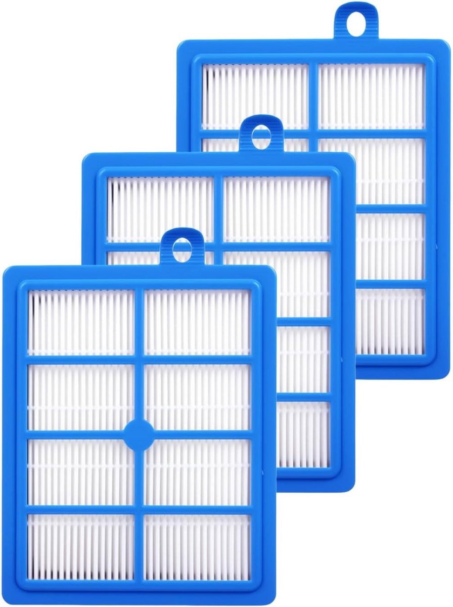 HEPA 13 filters voor stofzuigers - 3-pack - geschikt voor verschillende modellen - hoge filtercapaciteit
