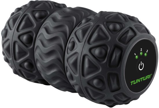 Tunturi Vibrating Duo Massage Roller met 3 Niveau's - Tunturi - €42,99