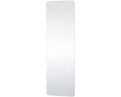 Gemakkelijk te verwijderen zelfklevende spiegel, stootbestendige PET-hars spiegelplaat, wandbevestigde veiligheidspiegel, H 150 X B 50 Cm