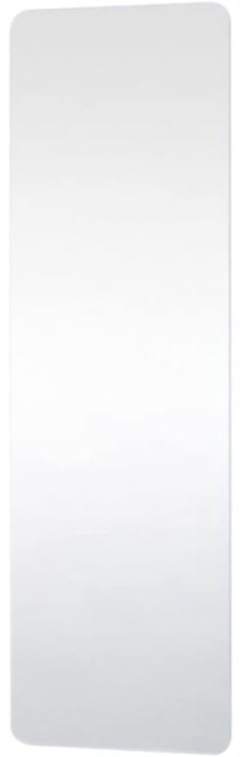 Gemakkelijk te verwijderen zelfklevende spiegel, stootbestendige PET-hars spiegelplaat, wandbevestigde veiligheidspiegel, H 150 X B 50 Cm