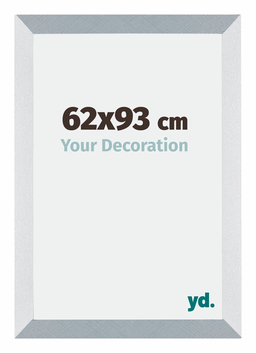 yd. Your Decoration - Fotolijst 62x93 cm - MDF - Aluminium Geborsteld - Mura