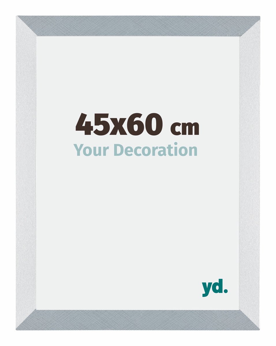 yd. Your Decoration - Fotolijst 45x60 cm - MDF - Aluminium Geborsteld - Mura