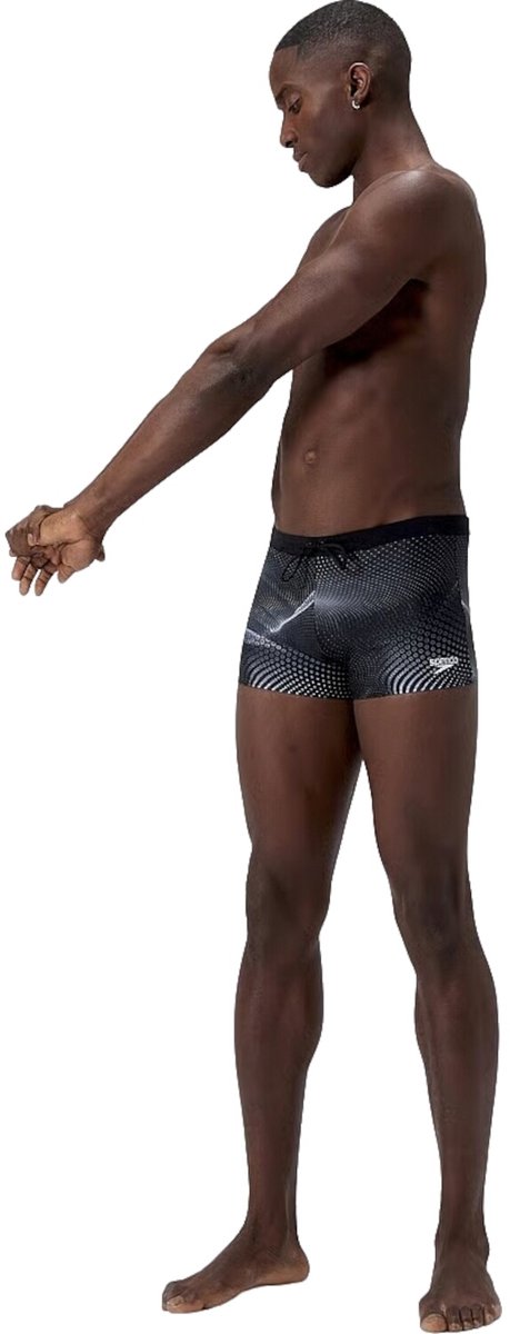 SPEEDO - eco valmilton dot mesh aqsh bla/gre - Zwembroek middel heren - Zwart — afbeelding 5