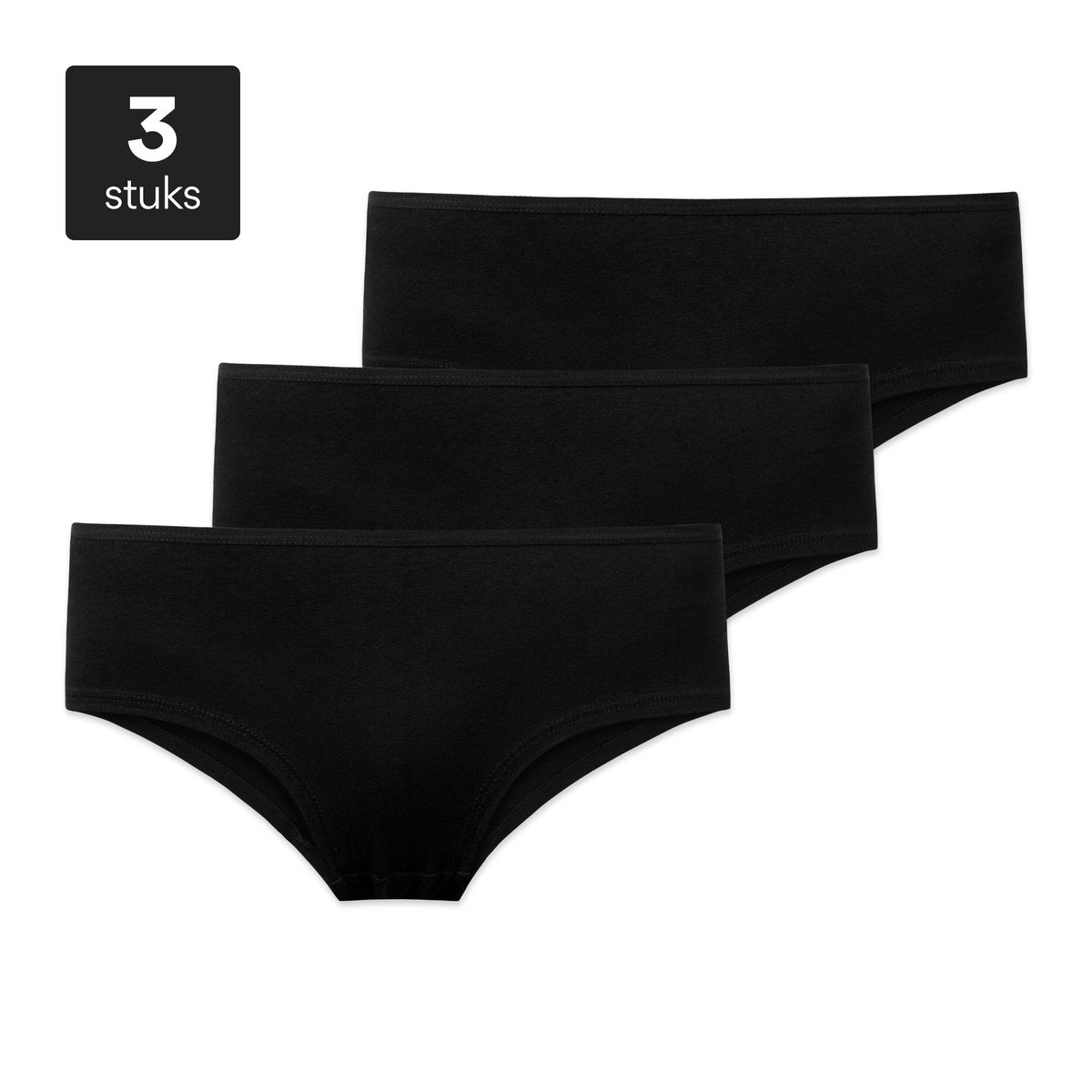 SNOCKS Dames Hipster Slip - 3-Pack Panties van Biokatoen - Comfortabel Ondergoed S-XL