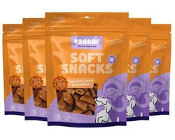 5x Braaaf Hondensnack Sticks Tonijn - Wortel - Sperzieboon 85 gr