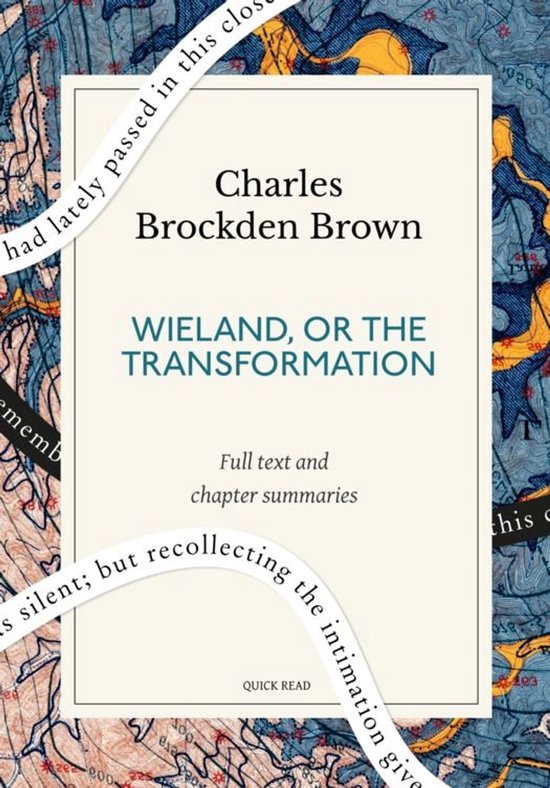 Wieland, or The Transformation: A Quick Read edition - cover