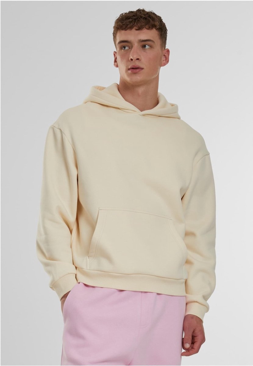 Urban Classics Fluffy Hoodie/trui S Creme