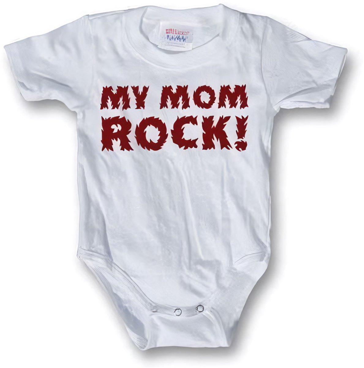Hybris Kinder My Mom Rock Body SH-13-BT024-Poly White-6-12Monate