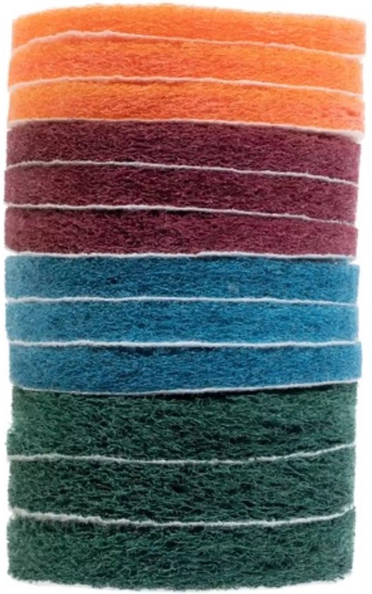 Jeu de 22 brosses pour perceuse | Brosse à récurer | 6 tailles de brosses Drill | Brosses de nettoyage pour intérieur et extérieur | 50 mm / 100 mm / 120 mm / 89 mm
