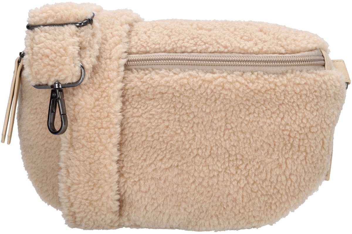 Beagles Lugo Heuptas - Crossbodytas - Schoudertas - Teddy - Crème