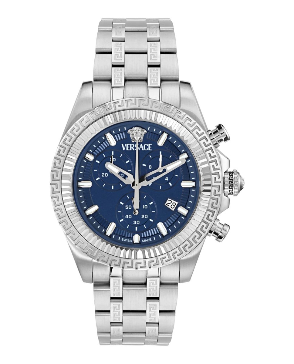 Versace Fornax VE0W00325 Horloge - Staal - Zilverkleurig - Ø 43 mm