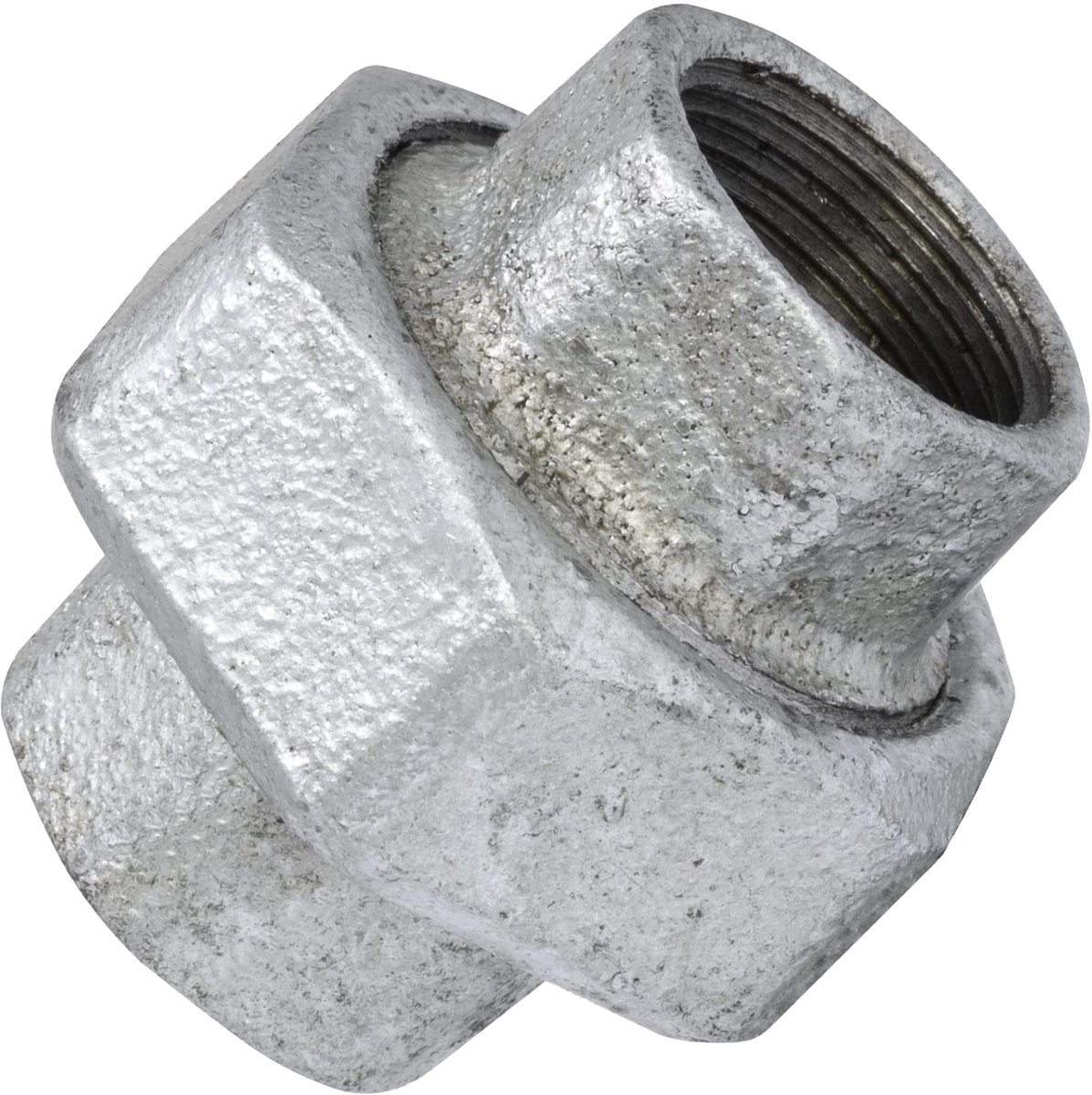 3/4 inch koppeling van geverfd gietijzer met dichtsel, ideaal voor waterbehandeling en duurzame verbindingen in leidingsystemen