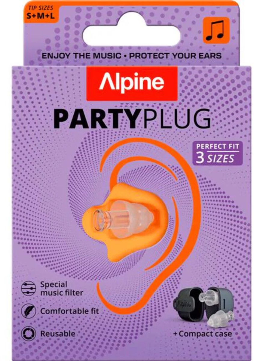 Alpine Partyplug Transparant