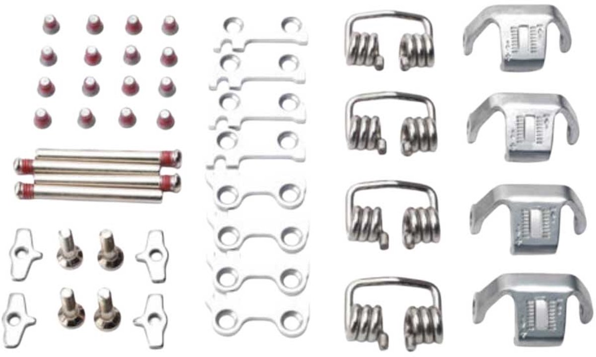 Ht Components X2-sx Pedaal Revisieset Zilver