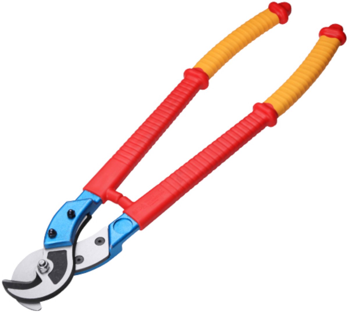 VDE Line Geïsoleerde Kabelschaar 610 mm - Tot 250 mm² - Voor Koper en Aluminiumkabels