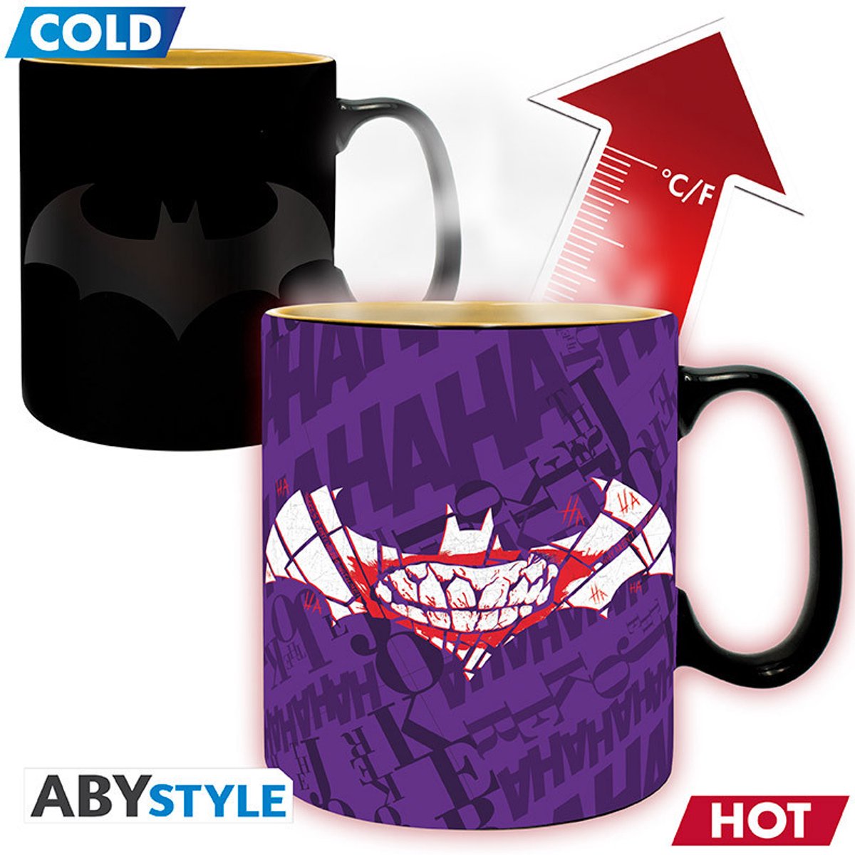 Batman Batman - Tasse mit Thermoeffekt Unisex Kop - meerkleurig - Standard
