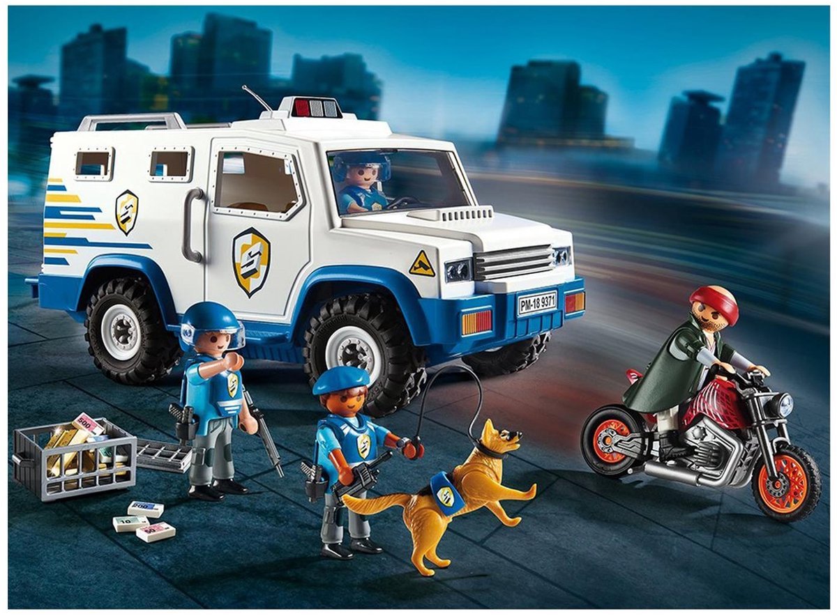 PLAYMOBIL Geldtransport - 9371 — afbeelding 11