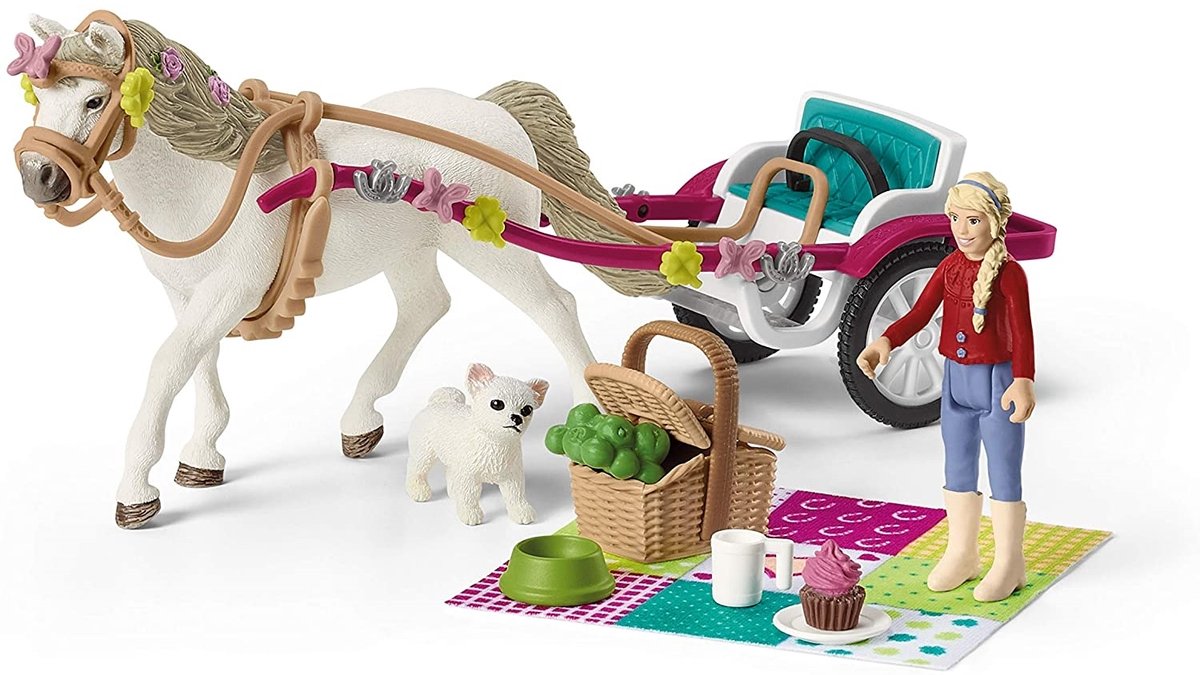 schleich HORSE CLUB Speelfigurenset - Koets voor paardenshow - Kinderspeelgoed voor Jongens en Meisjes - 5 tot 12 jaar - 33 Onderdelen - 42467 — afbeelding 16