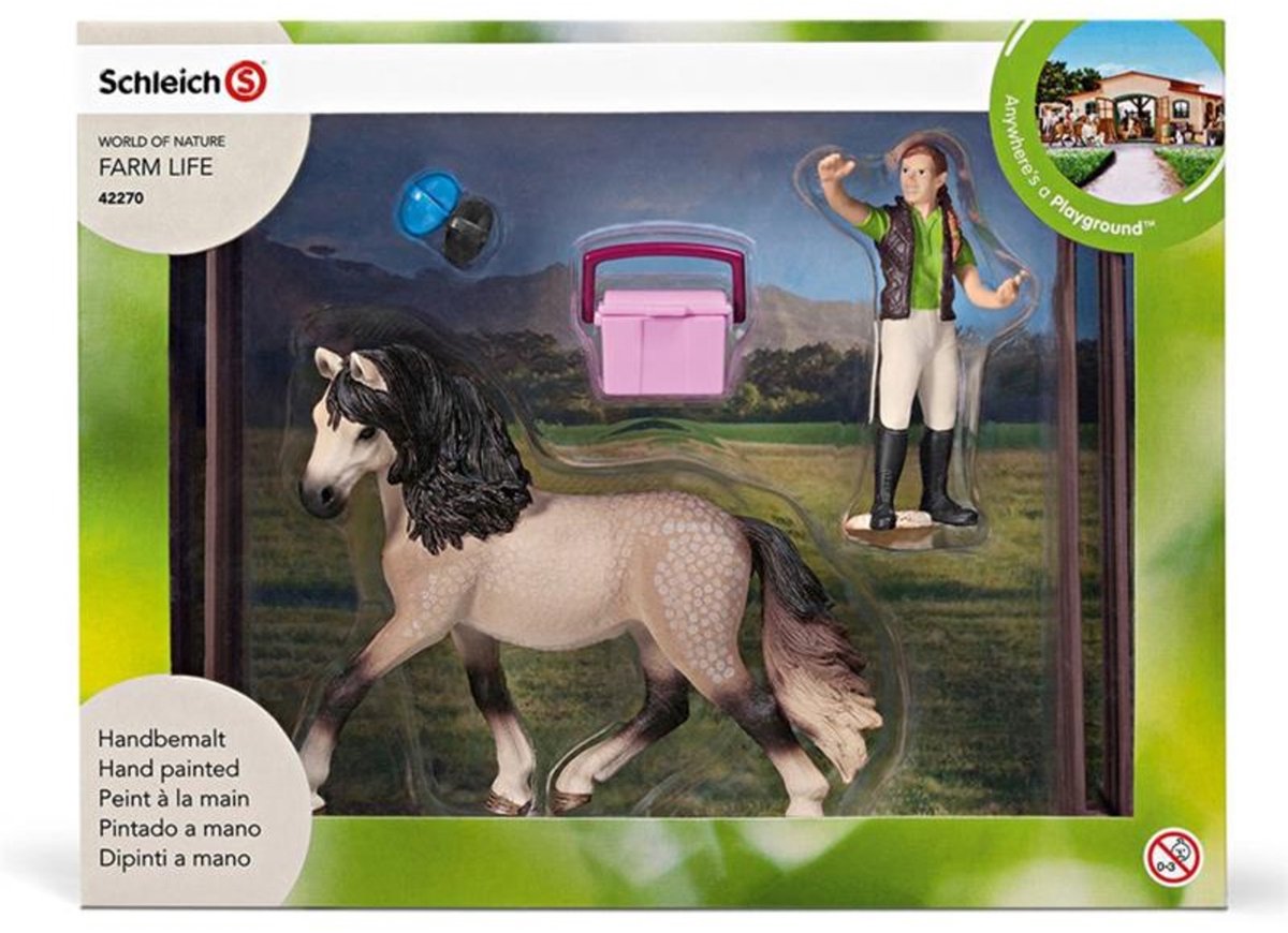Schleich Farm World  Paardenverzorgset Andalusier 42270