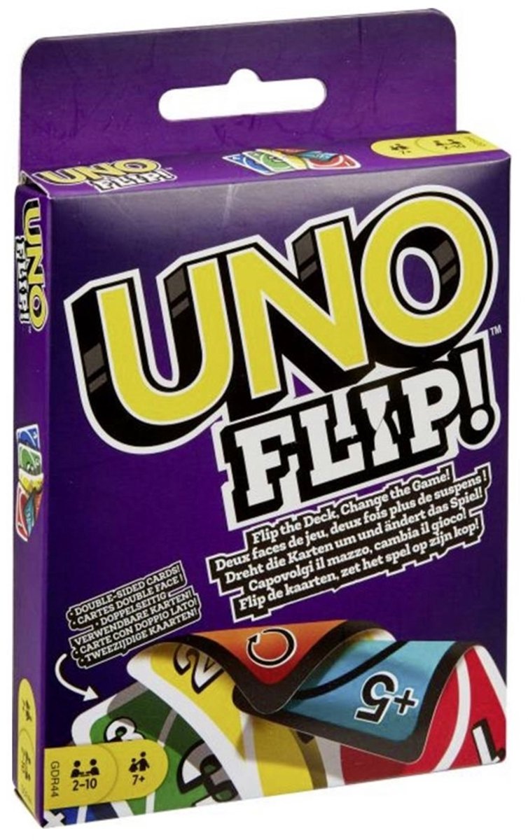 Mattel Games UNO Flip Kaartspel — afbeelding 11