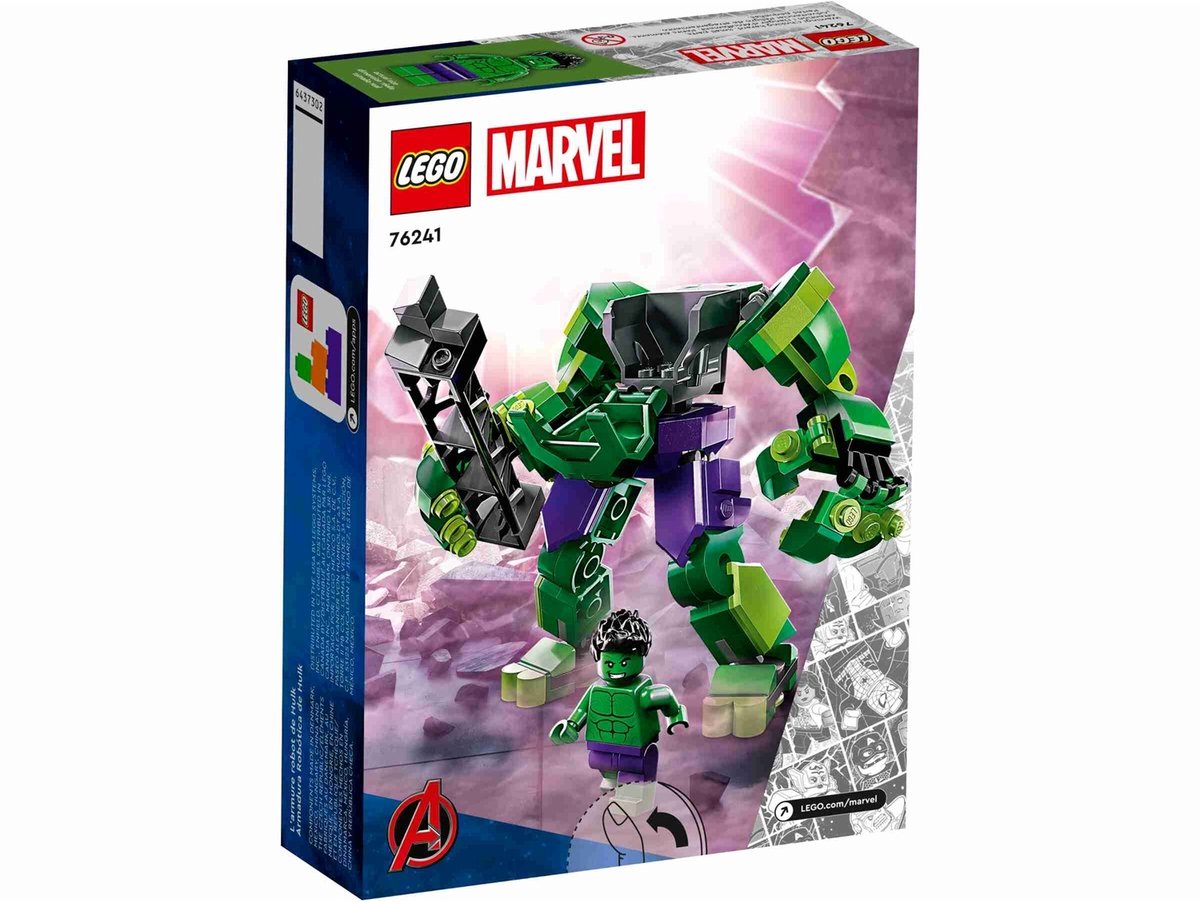 LEGO Marvel Avengers Marvel Hulk mechapantser - 76241 — afbeelding 5