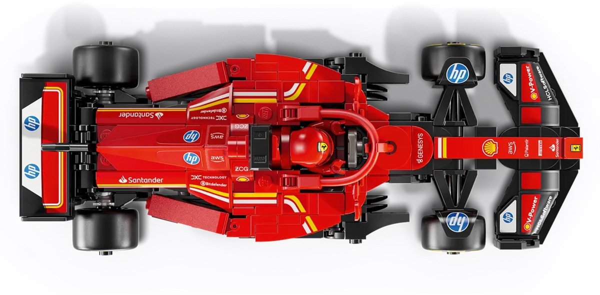 LEGO Speed Champions Ferrari SF-24 F1 Racewagen Set - 77242 — afbeelding 22