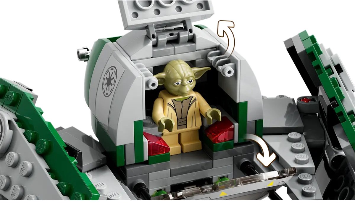 LEGO Star Wars Yoda's Jedi Starfighter - 75360 — afbeelding 25