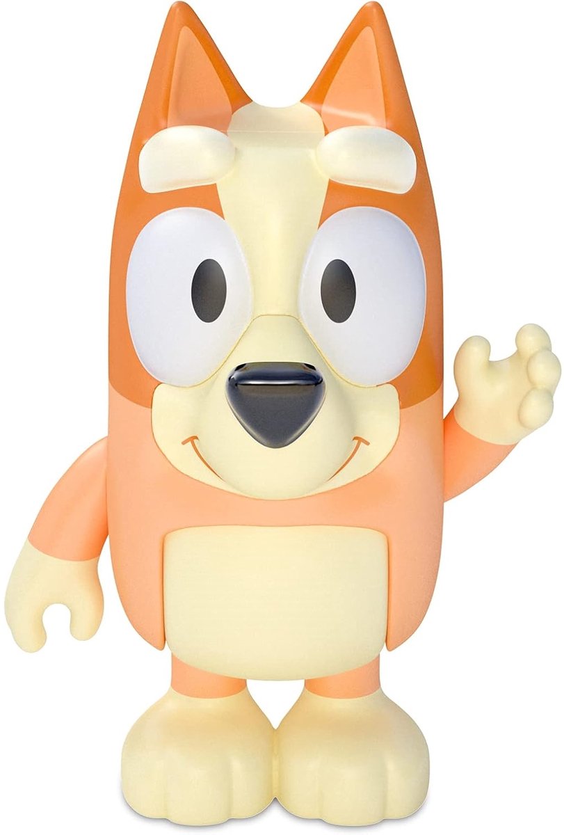 BLUEY - 4 speelfiguren Familie: Bluey, Bingo, Bandit & Chilli - Speelfigurenset — afbeelding 3