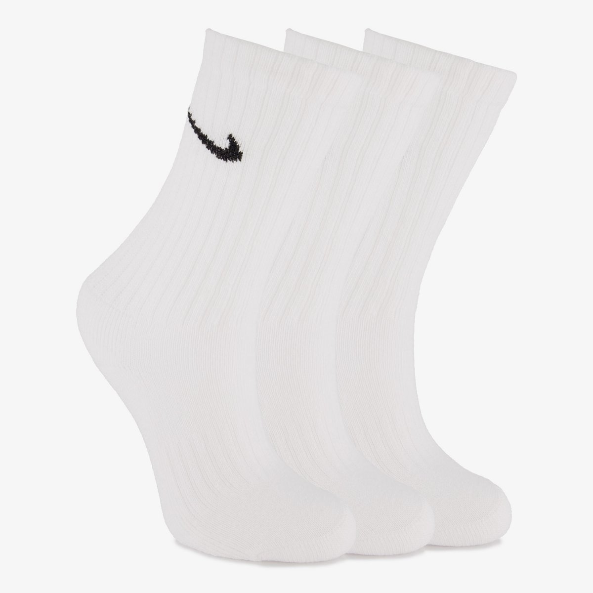 Nike 3 Pair Crew Sock Sportsokken Algemeen – 50 Wit