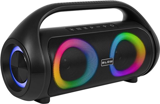 Blow SoundWave RGB Bluetooth Speaker 80W - BT 5.3 - 5V - USB-C - Zwart van BLOW — afbeelding 5