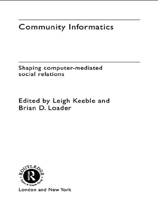 Community Informatics - cover