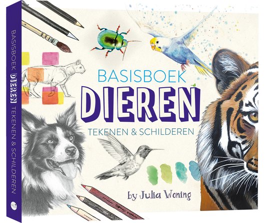 Dieren tekenen & schilderen - cover