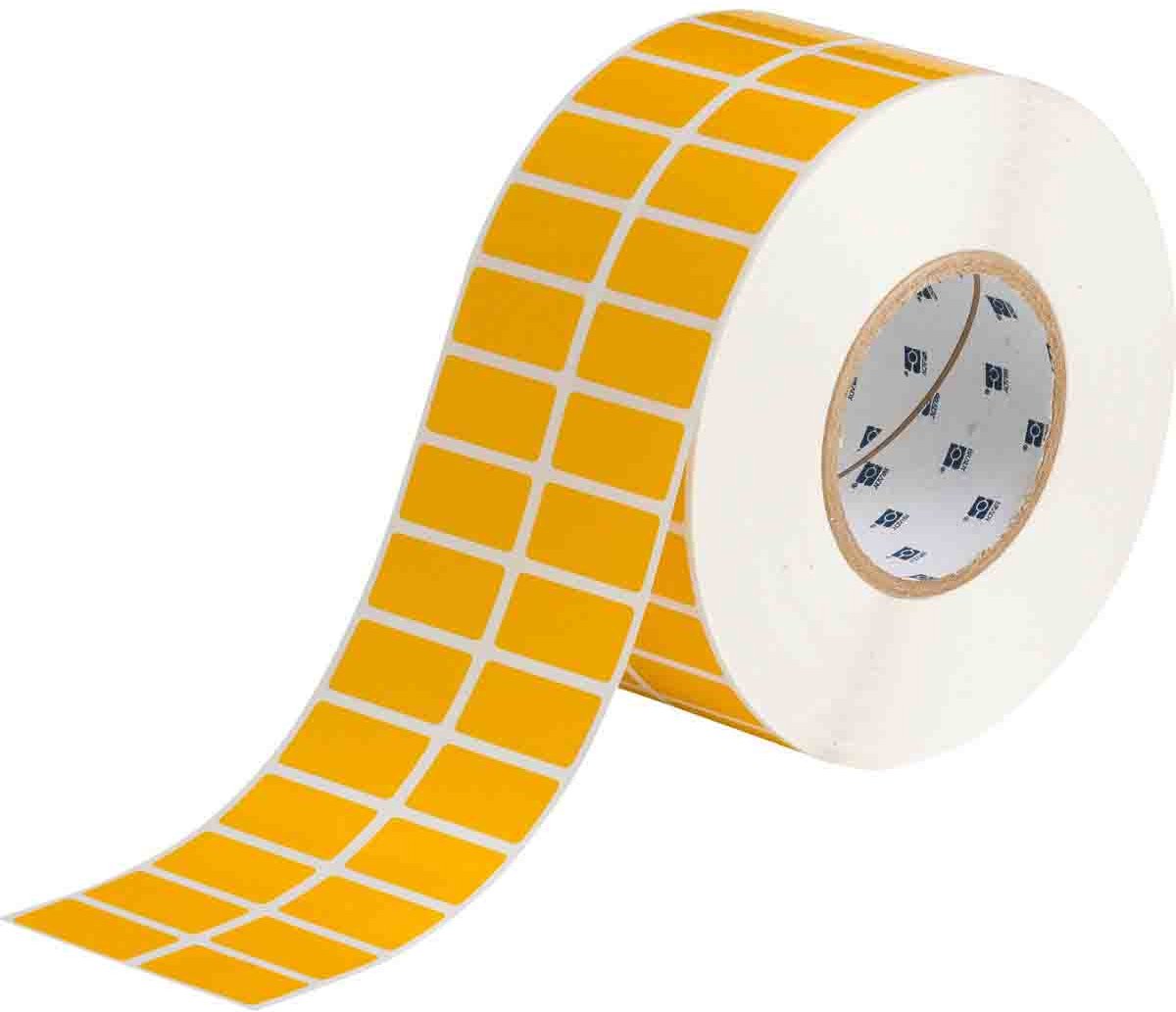 Brady THT-6-423-10-YL | label polyester glanzend geel | 38,10 x 19,05 mm