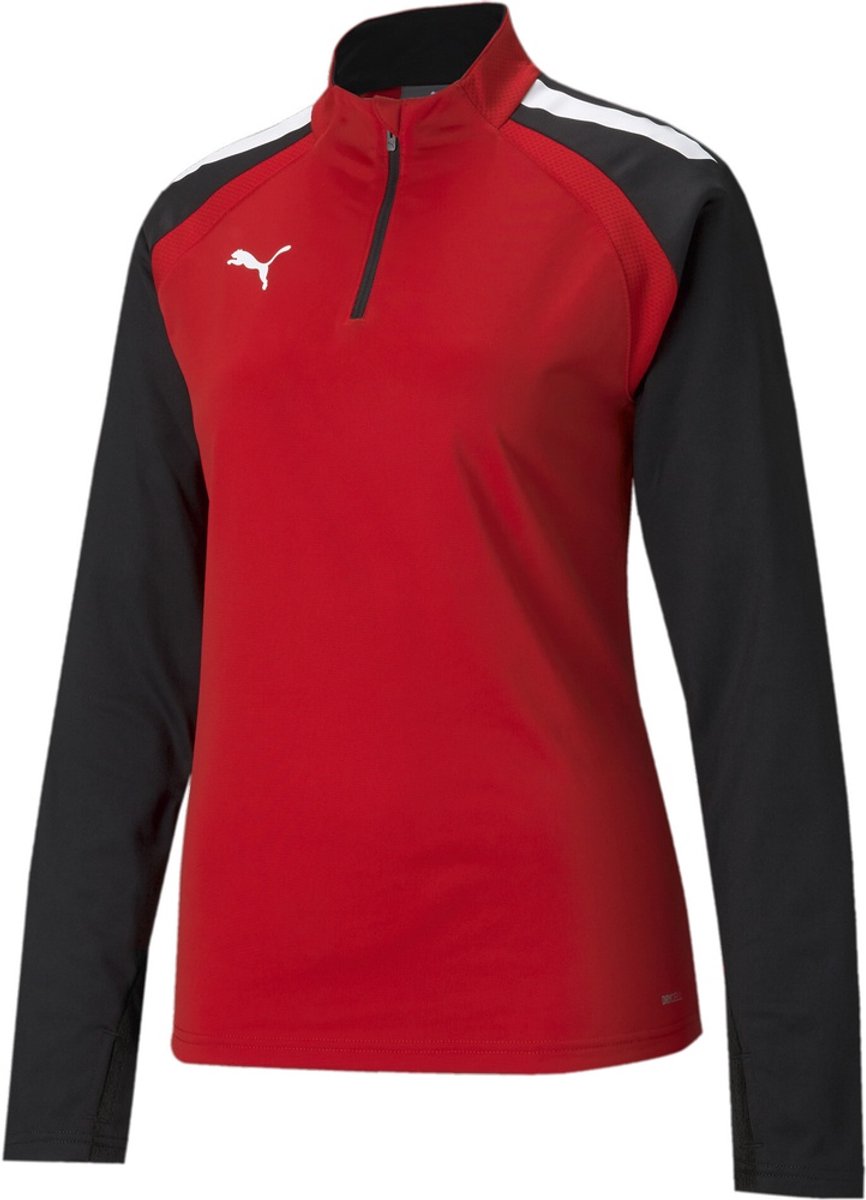 Puma Damen Trainingsjacke TeamLIGA 1/4 Zip Top W 657253 Puma -Puma Zwart