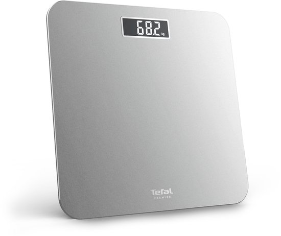 Tefal Premiss PP1801 - Personenweegschaal - Zilver - Max. 150 kg - Compact - Digitaal