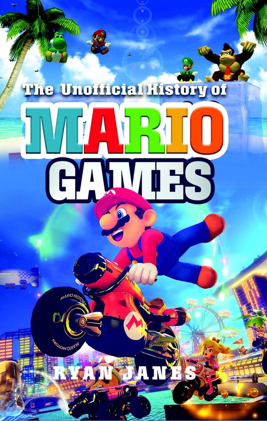 The Unofficial History of Mario Games - cover