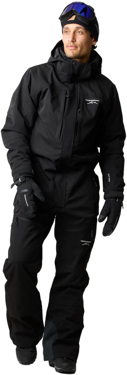 Swedemount St. Anton skipak – winteroverall voor heren Zwart