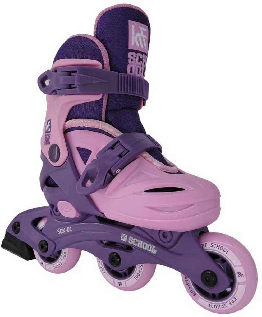 Krf School Adjust Sck-01 Kinder Rolschaatsen Paars EU 26-30 Jongens,Meisjes Krf School Adjust Sck-01 Kinder Rolschaatsen Paars EU 26-30 Jongens,Meisjes