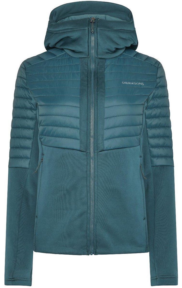 Damesjack met volledige rits Didriksons Annema 6 Blauw
