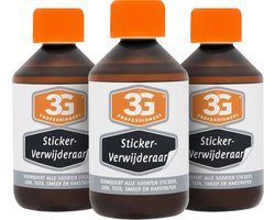 3x 3G Professioneel Stickerverwijderaar 300 ml - Sticker Verwijderaar - Lijm Resten Verwijderen - Etiket Verwijderaar - Plakresten - Krachtige Oplosser