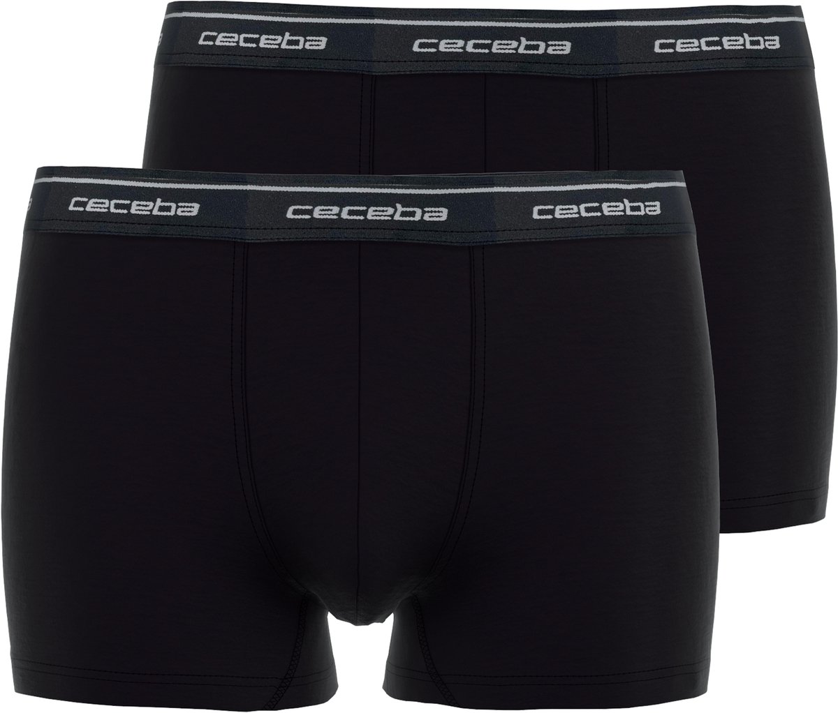 CECEBA Monza 2-pack Heren Boxer - Zwart