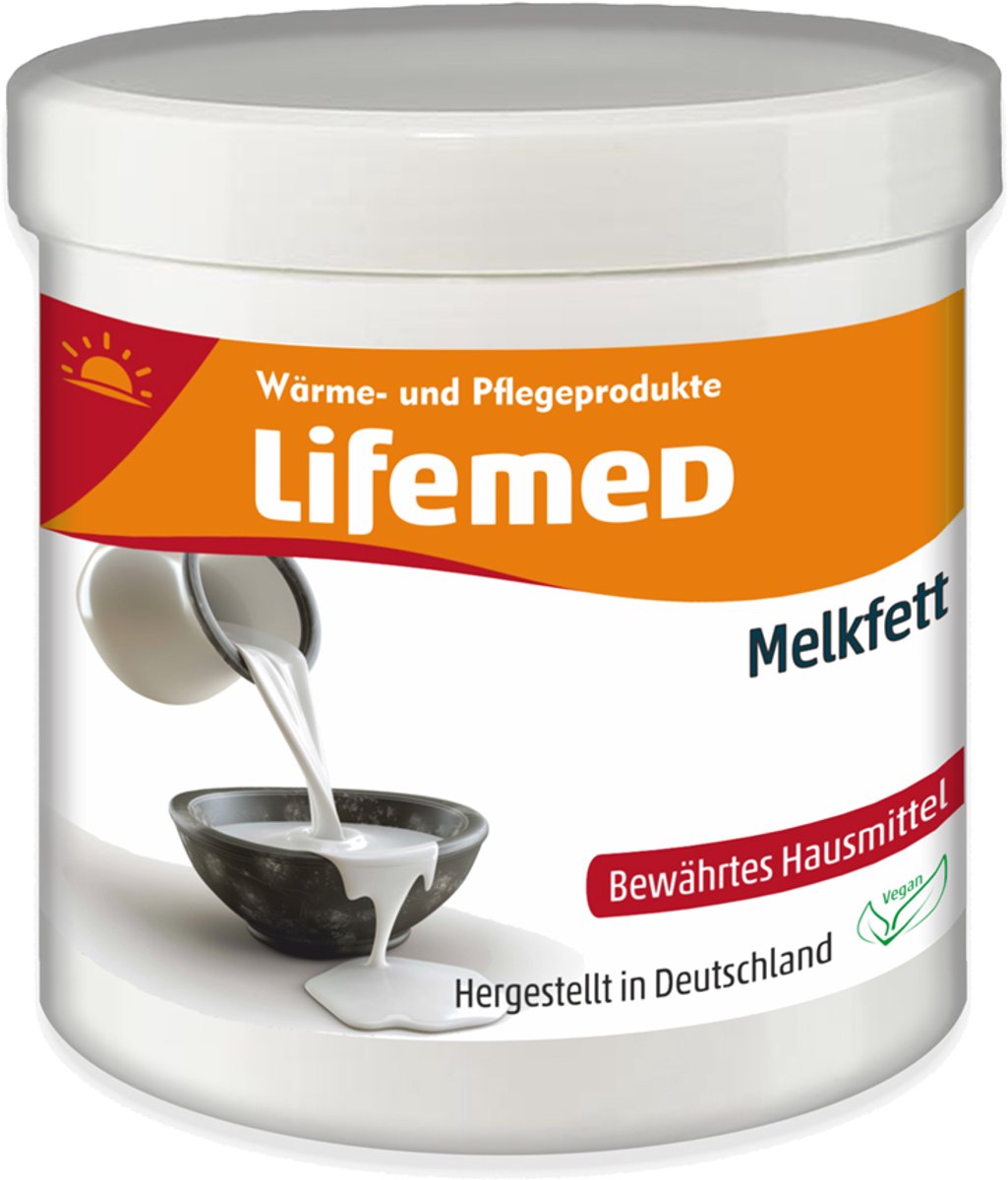 Lifemed Melkvet, 100% vegan, gevoelige huid