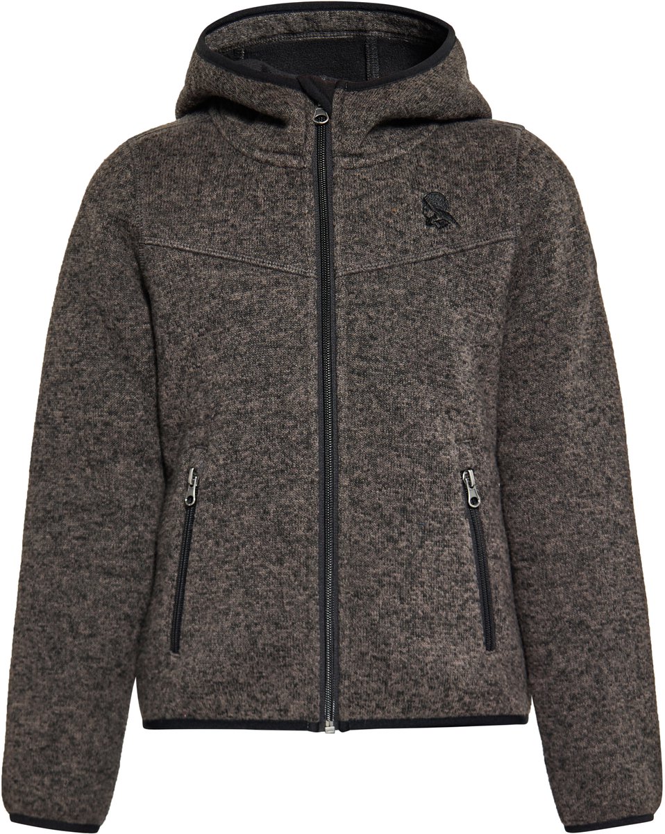 Schmuddelwedda Gebreide fleeceblouse Grijs