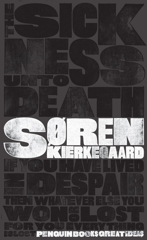 Penguin Great Ideas Sickness Unto Death - cover